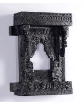 Black Solid Wood Jharokha Black Solid Wood Jharokha